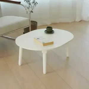 NEW 타원파스텔 높이조절 좌식 거실테이블 밥상 8060좌탁 원룸 간이식탁 다용도 접이식 낮은 미니 작은 인