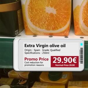 NFC 2.1인치 전자종이 모듈 BT 버전 앱 운영 소프트웨어 포함 TFT 스크린 디스플레이