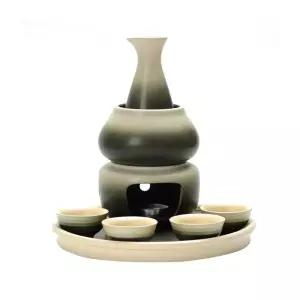 사케 술잔 세트 도쿠리 청주잔 사케잔 워머 정종 데우기