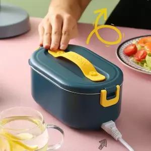 전기 가열도시락 런치박스 보온 스텐 직장인 도시락통