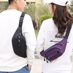 남녀공용 데일리용 여행용전대 슬링가방 허리에차는가방 여행용복대