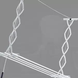 천정 건조대 표준형 4단 베란다 빨래 실내 야외 로프