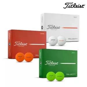 [타이틀리스트] 2026 벨로시티 (VELOCITY) 골프볼 [2피스]