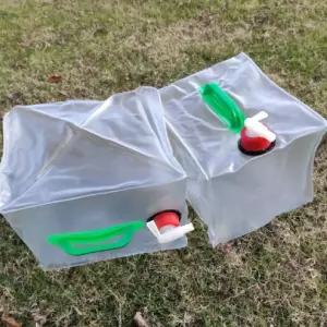 (10L)워터백 접이식 물통 캠핑용 휴대용 대용량 접이식물통 워터저그