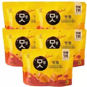 CJ 맛밤 간식 60g 4개입 5팩 (총 20개)