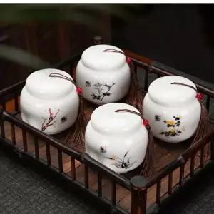 미니 소금 단지 팥단지 도자기 소금 항아리 미니 백자 항아리 집들이 선물 개업 금전운 액막이 행운 풍수