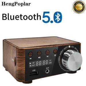 미니 오디오 하이파이 블루투스 5.0 파워 클래스 D 앰프 Tpa3116 디지털 * 2 홈 자동차 마린 USBAUX IN