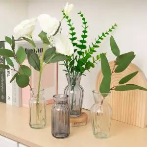 테이블 작은 유리 화병 꽃병 수경 화병 유리화병 꽃화병 화병 심플한화병