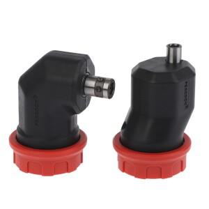 유선  무선 전기드릴과 호환 6.35mm 육각 비트용 퀵 릴리스 변환 척