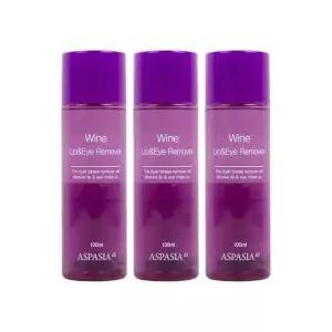 [하프클럽/오티마트]아스파시아 4U 와인 립 앤 아이 리무버 100ml 3개입