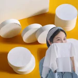 아웃도어 타올 타월 건티슈 압축 휴대용 개별포장 일회용물티슈 코인물티슈 동전티슈 물수건