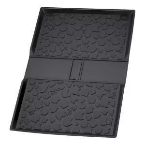 지프 랭글러 디럭스 4인승 유모차용 모든 날씨 매트 - 방수 실리콘 바닥 패드 액세서리로 지저분함 먼지