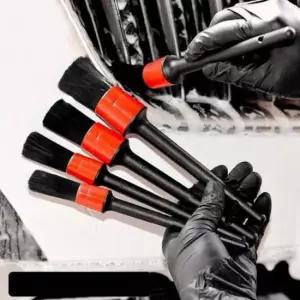 [CAR] 자동차 청소 관리 멀티 세차 타이어 다용도 디테일 브러쉬 붓 편리한보관