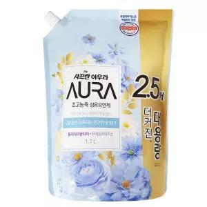 샤프란 아우라 홀리데이 리필 1.7L. x 3개