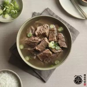 [마음식당] 국내산 뼈없는 소갈비탕 600g x 6팩, 실온보관 순살갈비탕
