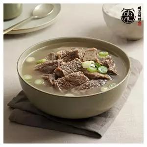 [마음식당] 국내산 뼈없는 소갈비탕 600g x 1팩, 실온보관 순살갈비탕