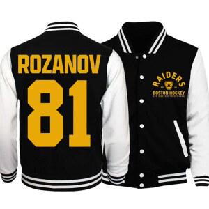 LLYA ROZANOV 81 선물 유니폼 TV RIVALRY HEATED 후드 재킷 스웨트팬츠 야구