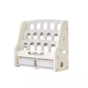 아이방 꾸미기 견고한 전면책장 + 장난감 정리함 유아교구 인기 안전설계 책꽂이 어린이집