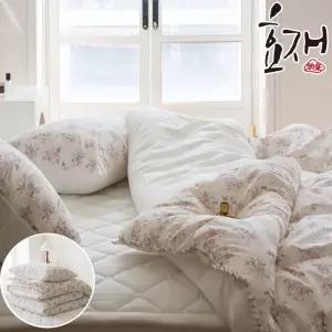 그라드 고밀도면 프릴 옥수수솜 침구세트Q(K겸용) by효재