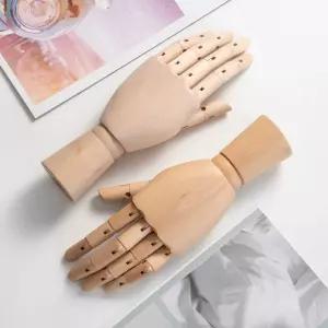 촬영 마네킹 우드 손목 팔찌 액세서리 모델 상반신 여성 핸드 디스플레이 원목 소품용