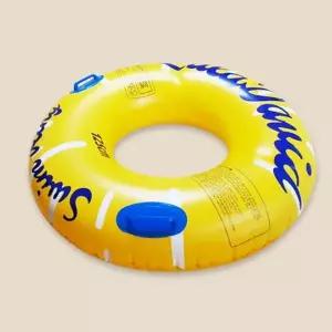 [하프클럽/]두꺼운 특대형 라라데이빗 원형 물놀이 튜브125cm