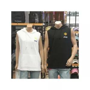 [하프클럽/지프]JEEP 지프 루즈 핏 후드 나시티 나시  민소매 () JM2THU601