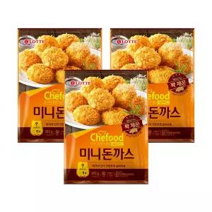 쉐푸드 미니돈까스 380gx3개