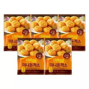 쉐푸드 미니돈까스 380gx5개
