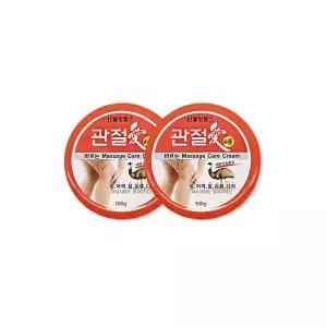 웰빙헬스 관절애 마사지크림 관절크림 통 100g x2개 2273084 J