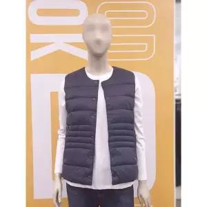 [하프클럽/뱅뱅]뱅뱅 세이브존02 구스초경량 라운드 조끼 [NEE615