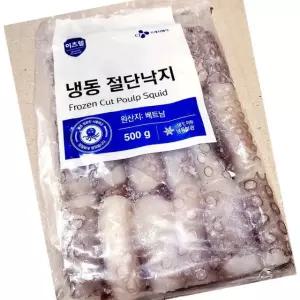 이츠웰 절단낙지 L 500g 6개 수산물 낙지 냉동