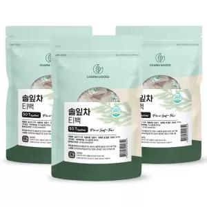 국내산 솔잎차 소나무 솔순 잎 티백 차 2gX50TX3팩