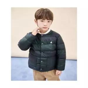 beanpolekids1 덕다운 체크 리버서블 한줌 경량 패딩 그린 (BI5938U06M)