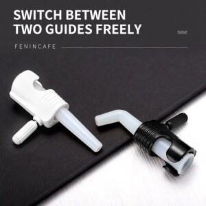 커피웨어 얇은 스완 드립 주전자 밸브 포트 커피 구즈넥 유량 제어