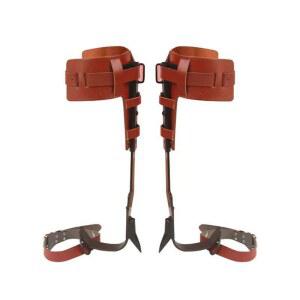 가죽 승족기 나무타기 철신발 하프 갈고리 안전 버클형 과수원 신발 등목기