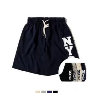 [의류] 5부팬츠 스트릿바지 러닝팬츠 스트릿 뉴욕 4COLOR 국내생산 트랙팬츠