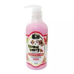 [반려] 강아지 스트로베리 샴푸 린스 퍼피용 750ml 1P 목욕
