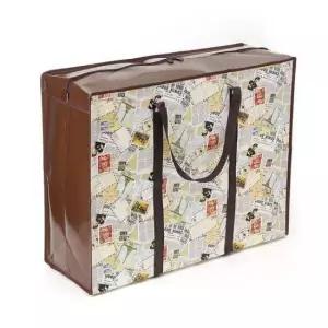 [문구] 리유저블 지퍼 타포린 가방 닉 백 캠핑