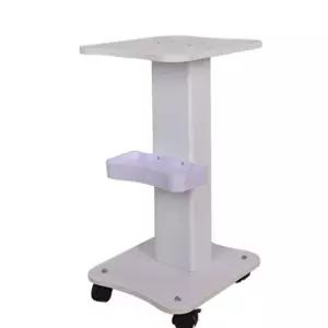 의료기기 거치대 의료용 트롤리 카트 화이트 선반 진찰대