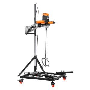 시멘트 교반기 드릴 거치대 세트 고정식 반죽 미장 프레임 고정 2600W 지지대