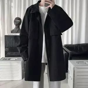 남성용 트렌치코트 봄가을 베이직 자켓 2컬러 데일리 아우터