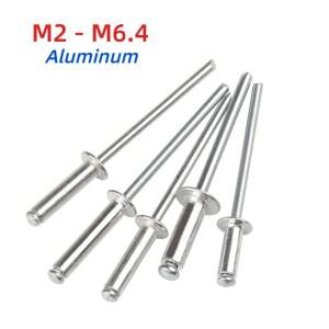호환상품 알루미늄 돔 헤드 블라인드 리벳 스틸 생크 맨드릴 배기 못 당기기 M2 M2.4 M3 M3.2 - 팝