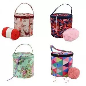 [골드스마일]뜨개질 가방 손가방 바늘 보관함 공예 바구니