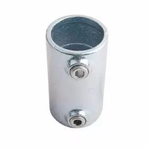 다용도 파이프클램프 실버 소켓 조인트 파이프랙 메탈 스텐 원형 조립 자재 인테리어 배관 아시바 연결