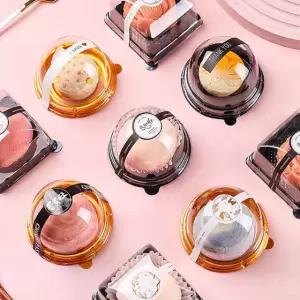 디저트 화과자 케이스 투명 화과자케이스 포장 상자 사각 모찌