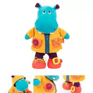 3살 소근육발달 지퍼 단추 옷입히기 놀이인형 여아장난감 가성비 안정감 수면인형 두뇌발달