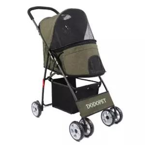 [반려] 강아지 360도 회전 수납 유모차 1P 고양이 외출 이동