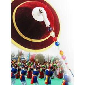 사물놀이 모자 의상 공연 아이의 사극 상모 국악 민복 소품