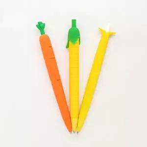 핑크풋 당근 바나나 샤프 0.5mm 정품 실리콘 귀여운 샤프