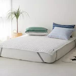 봄 가을 겨울 사계절 침대패드 싱글 퀸 / 특대형 카페트 고정밴딩 패밀리패드 매트리스커버 모달 